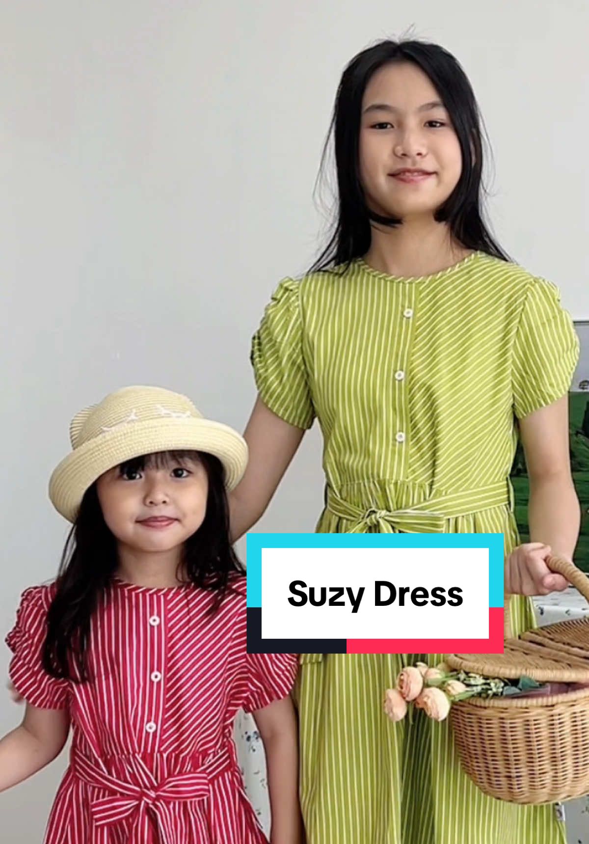 Sikecil siap tampil manis dan ceria bersama suzy dress🫶🏼 nyaman dipakai, cantik dilihat, dan bikin hati ikut happy🤩 #ootdanakperempuan #ootdanakcewek #queenkids #dressanak #ootdanak 