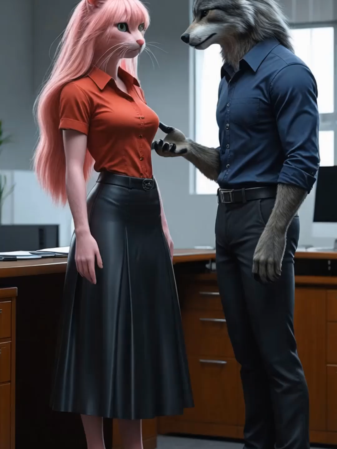 The kind coworker with a hidden agenda.#catlover #cat #loveyou #foryou