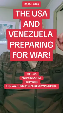 THE USA AND VENEZUELA  PREPARING FOR WAR! RUSSIA IS NOW ALSO INVOLVED. - 30 Oct 2025 News. This video is for entertainment purposes only. #war #usa #russia #venezuela #breakingnews