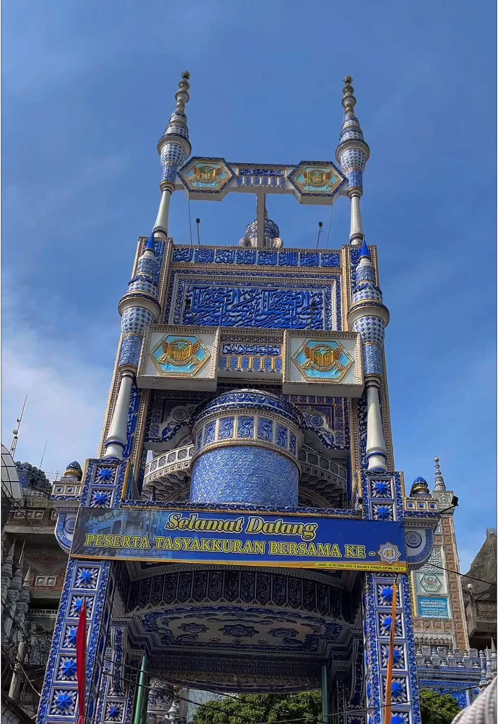 Ada yg tau ini dimana? #CapCut #fyp #trending #cinematic #ziarahwali #ppst #masjidtibanturen 