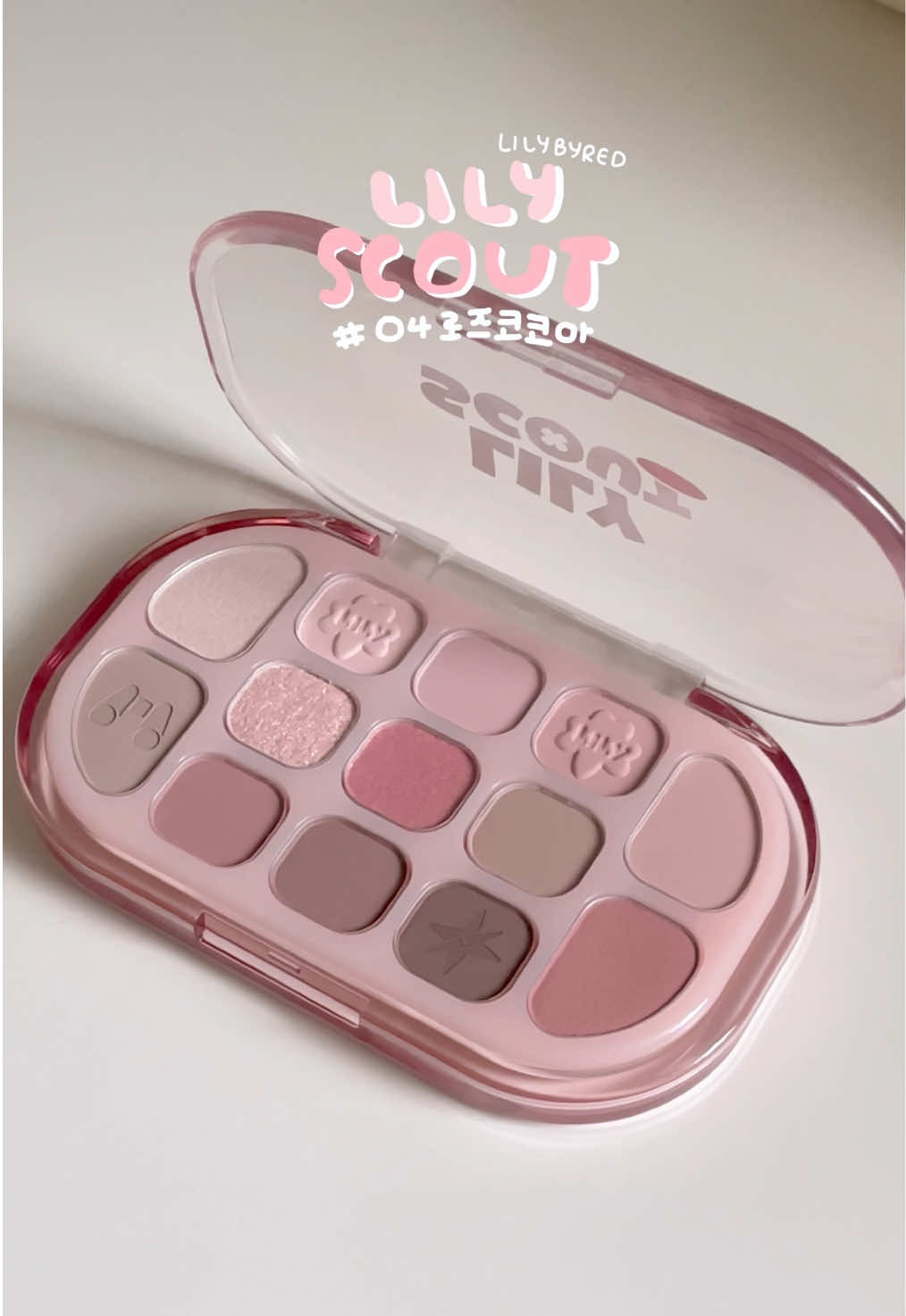 Lily Scout 🌸🪵 พาเลทชมพูตุ่นสวยๆอีกแล้ววว~ #muayyyreview #สายเกา #lilybyred #eyeshadow #อายแชโดว์ 