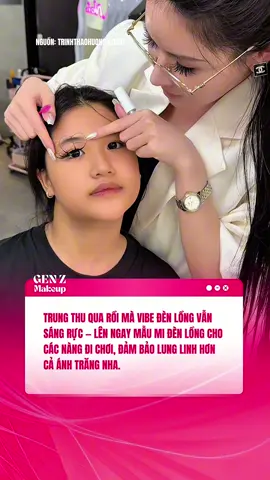 Nhìn tưởng đâu cái lồng đèn không ấy. #genzmakeup #makeup #xuhuong 