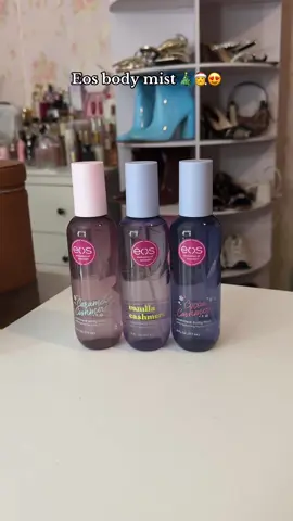 They literally smell like Christmas 🎄 EOS Products body mist 😍 @eos Products  #eos #eosproducts #christmas #bodymist #perfumetiktok 