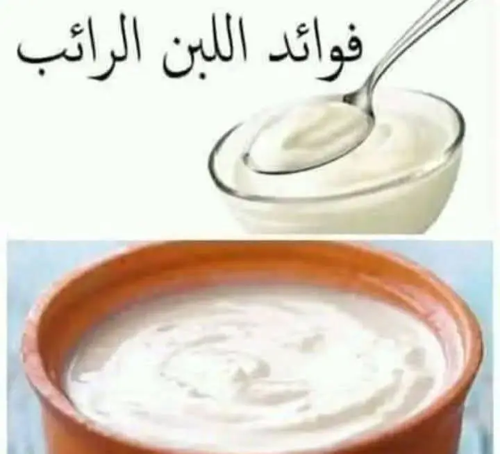##اللبن_الرايب🍶🥡🍚 فوائد اللبن الرايب التي لا تُحصى و التي أثبثتها الكثير من التجارب و الدراسات الحديثة ..  و أهمها : 1- أن تناول اللبن يساعد على التخلص من مشكلة تراكم الدهون في منطقة البطن (الكرش). 2- يحتوي على بكتيريا نافعة تساعد في الهضم و التخلص من الإنتفاخ و تعمل على تطهير المعدة من الفضلات و تخليص الحلق من البكتيريا المسببة لرائحة الفم الكريهة ، و يفضل تناوله في الليل أو قبل النوم  3- يَحرق الدهون في الجسم و يقوي العضلات و أفضله لذلك ما كان غني بالكالسيوم ، الذي يساعد على تحفيز الجسم لحرق الدهون و عدم تكوُّن كميات جديدة منه ، في حين أن الغذاء قليل الكالسيوم يزيد من إنتاج أنزيمات منتجة للدهون . 4- غذاء علاجي .. فاعليته في تقليل الإصابة بسرطان القولون .. لقدرته على زيادة نشاط الجهاز المناعي . 5- قدرته على خفض نسبة الكولسترول في الدم . 6- مقاومته للإلتهابات الطفيلية . 7- البروتين الموجود فيه يستطيع خفض ضغط الدم . 8- يتوفر فيه الفيتامينات الضرورية للحياة (ب1,ب2,ب3,ب5,ب6,ب12,أ,ك) 9- تتركز فائدة اللبن في مادة (اللاكتوز باشيلس) و هي ميكروب ميكرسكوبي الحجم يهاجم الكائنات غير المرغوب فيها .. و هي لتطهر الأمعاء و تقضي على ما مقداره 85% من الجراثيم الضاره بها . 10- يُعد من الأطعمة سهلة الهضم فهو أسهل من الحليب و اللبن.. 11- يحتوي على قيمة غذائية عالية ، فهو أنسب طعام للمسنين .. 12- ذو فائدة علاجية و غذائية و وقائية بإذن الله لأنه يزيد المناعة و قدرة التحمل و يعمل على تقوية الجهاز الهضمي و الدورة الدموية .. 13- يؤخر أعراض الشيخوخة و ترطيب البشرة و نضارتها و جمال العينين👀 لمن داوم على أكله .. 14- خط دفاعي قوي يوقف ترسب الكولسترول على جدران الشرايين و خاصة التي تغذي القلب و المخ .. 15- يساهم في التجديد الدائم و الحيوية الثابتة و جمال المظهر و سلامة الأجهزة من الأمراض  16- يُقوي المعدة و يقطع الإسهال و يخصب البدن و يُسكن الحرارة  17- يتلف العصبات القولونية في المعدة و الأمعاء . 18- مفيد في حالات إلتهاب الكبد و الكلى و ضعفهما و تخمرات المعدة حيث أنه طارد للغازات  19- يدر البول و يكافح الحصى في المثانة و الكلى و يذيب الرمال . 20- مفيد لحالات تصلب الشرايين و الوهن .. 21- يهدئ الأعصاب .• لا تكب الماء الذي يرافق اللبن (زلال اللبن ) ففيه علاج لترسب  صلي على رسول الله#لايك__explore___متابعة🧸🔥🤍 