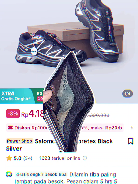 😮‍💨 #sepatugunung #sepatusalomon #salomonoriginal #viral #fyp 