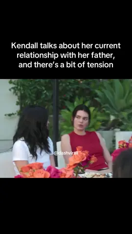 Kendall talks about her current relationship with her father, and there’s a bit of tension #kendalljenner #foryou 