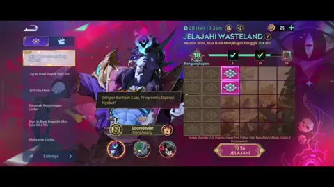 skin halloween milady #honorofkings #honorofkingsindonesia #tencent #timistudio #fyp 