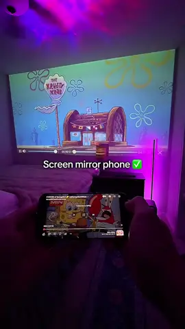 The perfect addition for movie nights or gaming 🔥 #miniprojector #gaming #movienight #magcubic 