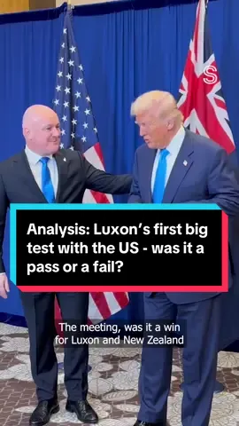 As Stuff’s Political Editor Tova O’Brien explains, it’s not as simple as a pass or fail for Luxon’s first big test with the US. A failure to raise the topic of trade tariffs could look like weakness from a domestic perspective but astute long-game politics from a global standpoint. #nzstuff #nz #donaldtrump #nzpolitics 
