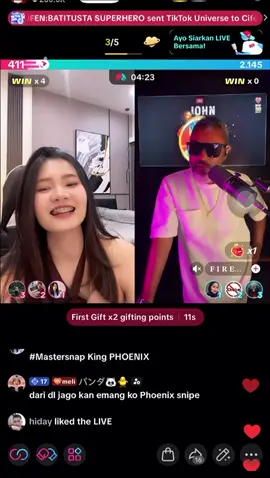 ko @PHOENIX terbaik 🐦‍🔥 thank you for being there from day one till today 🥺 thank you for the time, the guidance, and for always believing in me 🤍