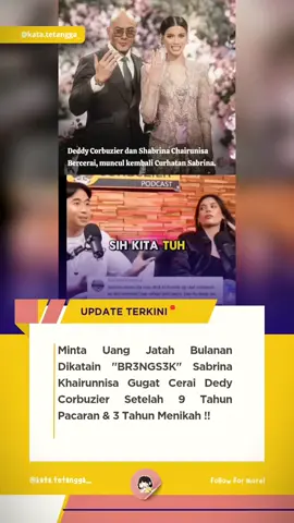 Dedy Corbuzer dan Sabrina Cerai ??  #dedycorbuzier #sabrina #cerai #gosipartis #gosipviral 