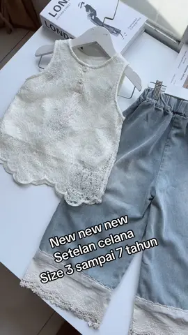 Setelan celana Bahan jens Size 3 sampai 7 tahun #Ryuta #malvenstore #ootdanakperempuan #setelankoreaanakcewek #outfitanakcewek #gajiansale #ootdanak #kidsfashion #bajuanakperempuan #ryutakidsshop 