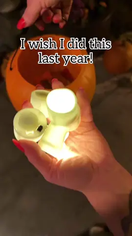 Head to my Bio click on link 🔗 then to Amazon Storefront under ✨Halloween ✨ Best Trick or Treat hack! 🎃 Add LED tea lights to trick or treat buckets!  #mom #trickortreat #kids #safety #amazonfinds