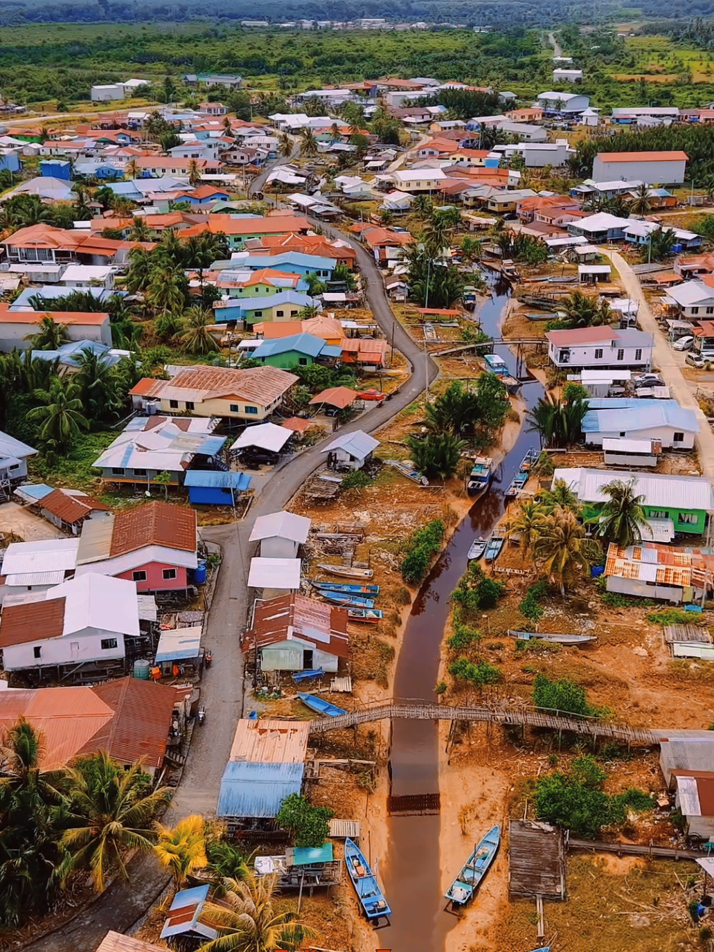 Kampung Salah Kecil, 96200 Daro Sarawak. Salah sebuah kampung yang ada di Pulau Bruit, Sarawak #sarawaktiktok #fyp #fyppppppppppppppppppppppp #healing #sarawak 