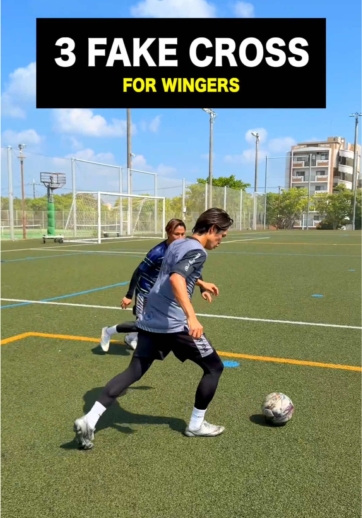 for WINGERS, 3 CROSS FAKE #football #Soccer #サッカー #REGATEドリブル塾 #ドリブル塾