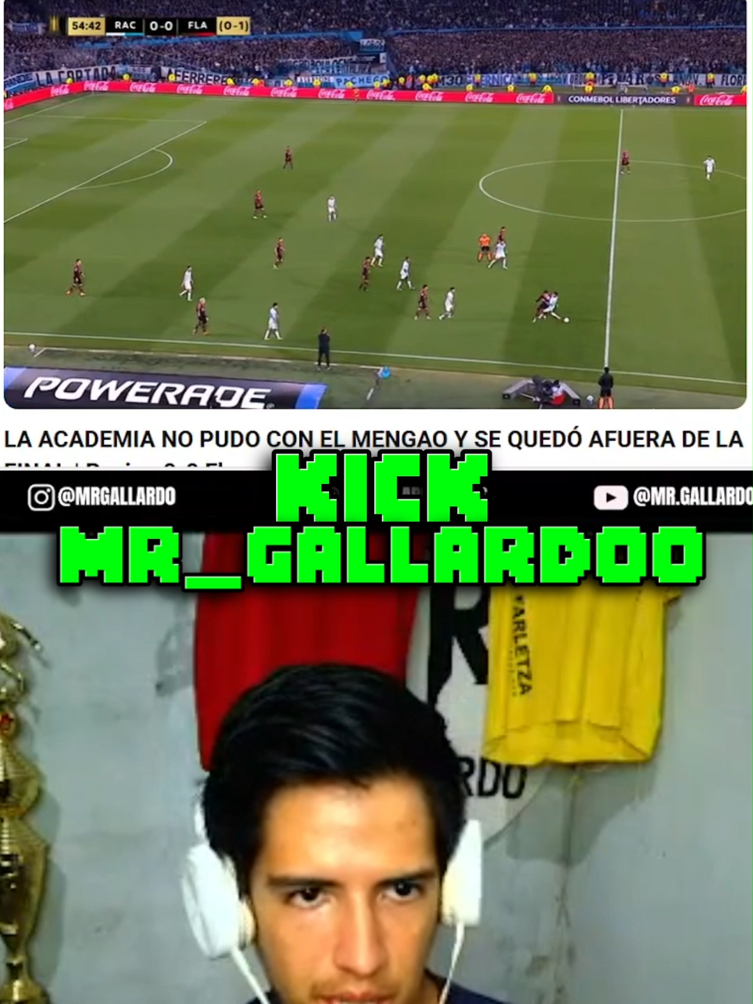 BIEN EXPULSADO PLATA, PERO FALTÓ ROJO #flamengo #racing #copalibertadores #streaming #clip #futbol⚽️ #mrgallardo #gonzaloplata #marcosrojo