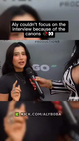 They are bigger than her head #rizz #alyb0ba #alyboba #melons #melon #cute #funny #hot #kick #live #interview 
