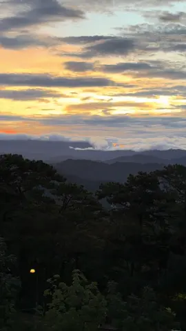 Slow mornings, a beautiful and relaxing view—waking up to this is such a bliss. #fyp #travel #baguio #morning #mountain