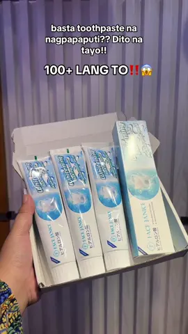 #whiteningtoothpaste #buy1take2toothpaste #familypacktoothpaste #toothpaste #fypage 