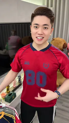 Áo thun nam nữ số 80 Top Cổ Tr