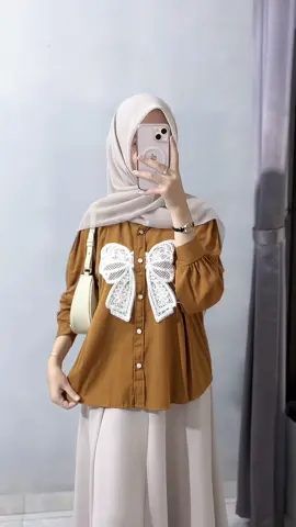 🫶🏻🫶🏻 #blousecantik #blousewanita #outfitideas #ootdhijab 