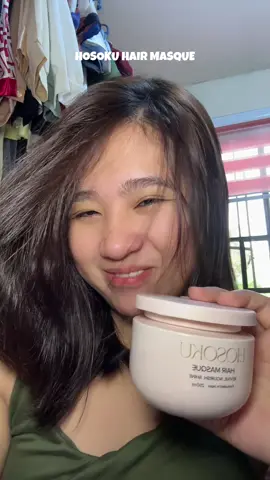 GANDA TALAGA SA HAIR NETONG HOSOKU HAIR MASQUE ! 😱