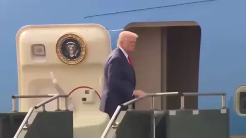 中美元首会谈结束特朗普返回美国过万圣节 #美国🇺🇸总统