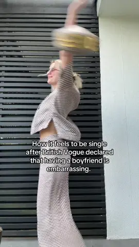 I’m always ahead of the trends. 