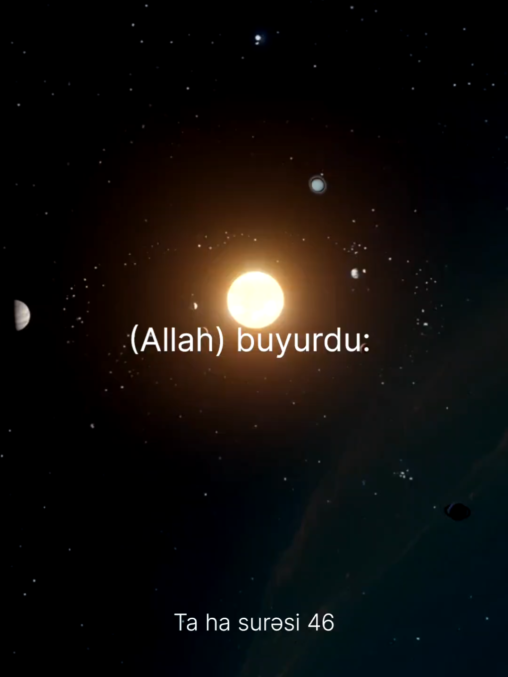 Quran Ta Ha Surəsi 46 ayə Əlhəmdulillah 🤍🌹 Lə İləhə İlləllah #dini #dinivideolar 