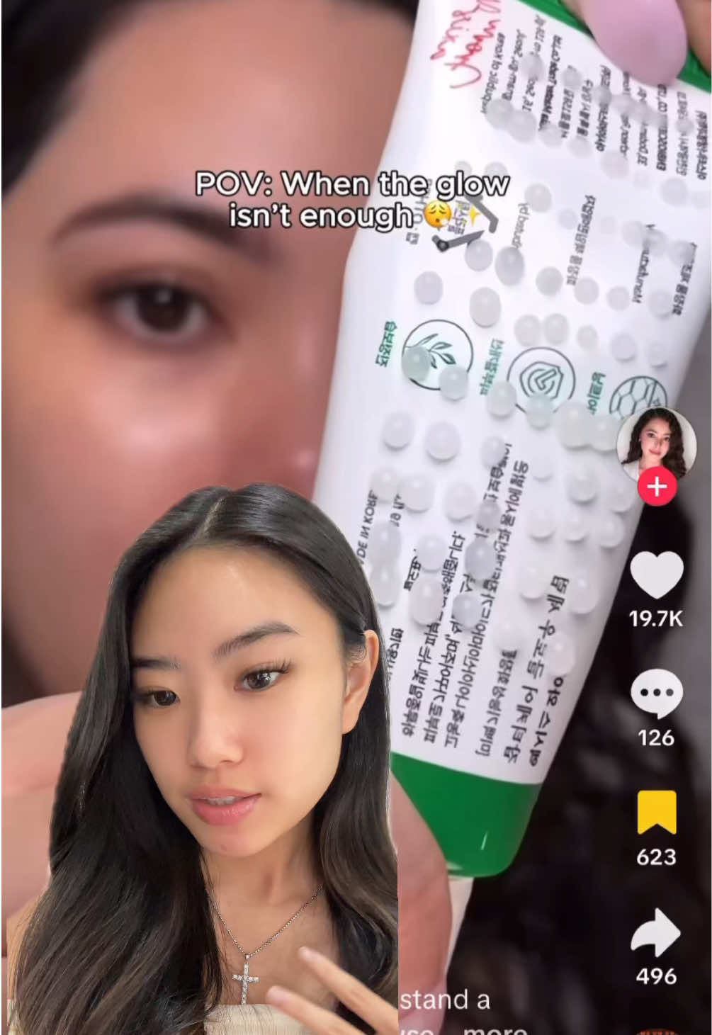 @AXIS-Y dark spot correcting glow serum targeted solution for dark spots, post acne marks and dull uneven skin tone 💚 #axisy #acne #axisyglowserum #kbeauty #greenscreenvideo 