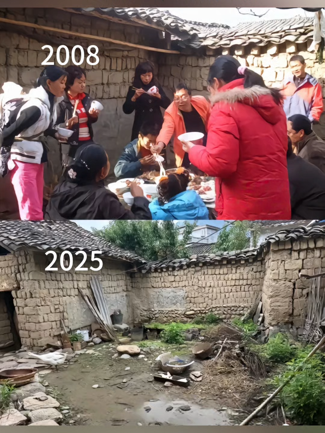 物是人非事事休欲语泪先流。总以为来日方长，却忽略了时间的流逝 #老房子的回忆 #岁月催人老人生如过客 #岁月匆匆一转眼就老了 #乡愁记忆#时间改变了容颜经历改变了心态