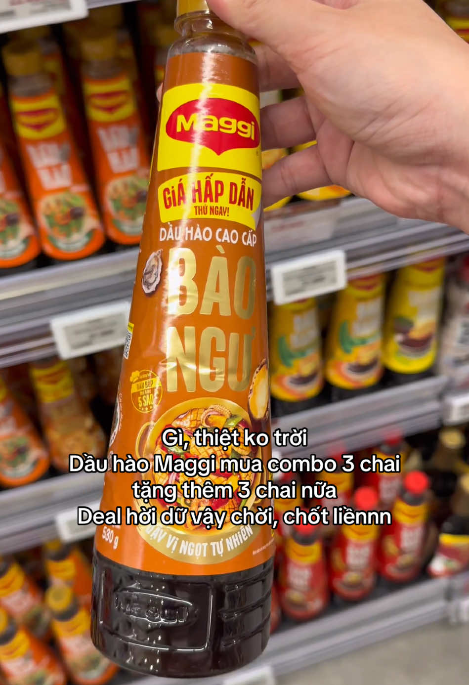 Dầu hào Maggi #maggi #dauhao #nestle #nauancungtiktok #giavi 
