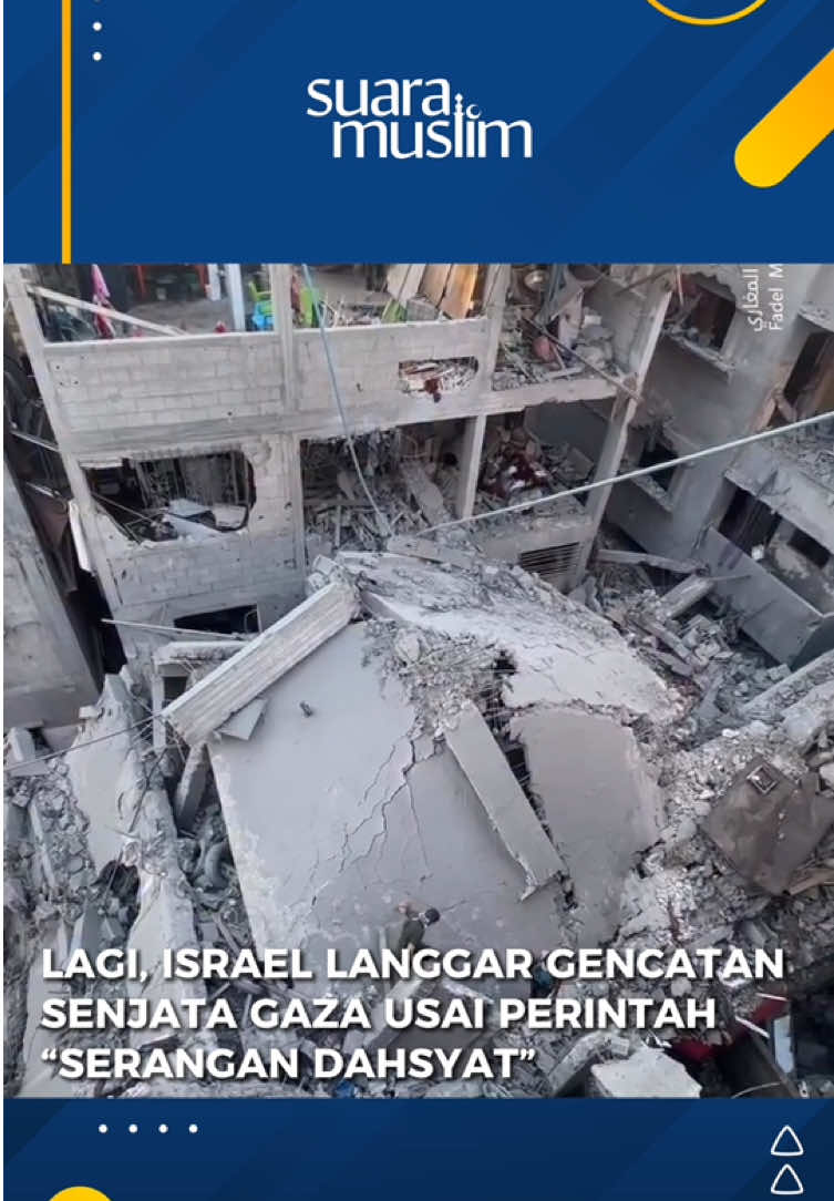 Juru bicara PBB, Stephane Dujarric, menyampaikan bahwa Sekjen PBB mengutuk keras pembunuhan warga sipil, termasuk banyak anak-anak, akibat serangan udara Israel pada 28 Oktober. Serangan besar-besaran itu menghantam Kota Gaza, Khan Younis, dan Deir al-Balah, setelah perintah langsung dari PM Israel Benjamin Netanyahu untuk melakukan “serangan dahsyat” sebagai balasan atas dugaan pelanggaran gencatan senjata oleh Hamas. Padahal, gencatan senjata yang dimulai sejak 10 Oktober seharusnya menjadi langkah menuju perdamaian dan pemulihan Gaza. Namun kenyataannya, kekerasan justru meningkat. Hingga kini, lebih dari 68.000 warga Palestina telah tewas, mayoritas perempuan dan anak-anak, serta 170.000 lainnya terluka sejak Oktober 2023. Dunia kembali menyoroti: sampai kapan tragedi kemanusiaan ini akan dibiarkan terus terjadi? #Gaza #Palestina #PBB #fyp #SuaraMuslim 
