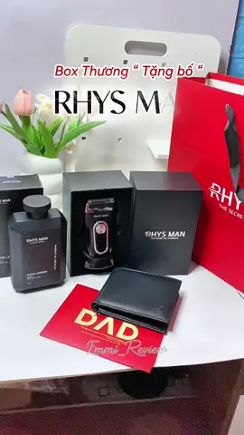 Unbox mà cảm thấy ý nghĩa với hạnh phúc cực kì luôn ❤️#rhysman #boxquatang #quatangbo #ngayquoctenamgioi #FathersDay 