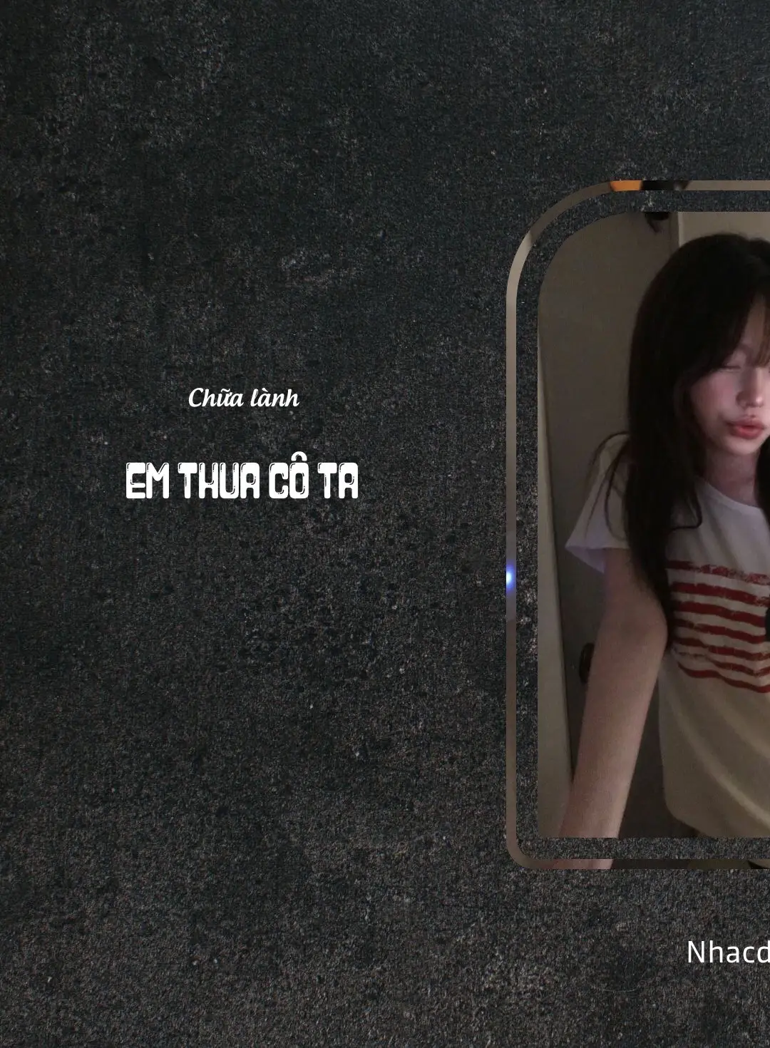 Quá đỗi nuông chiều Đánh mất một tình yêu Cô ấy tốt hơn em à Cô ta cũng thương anh à Bao lâu dựng xây Nay phải thua một người thứ ba Cô ấy như em vậy à Hy sinh cho anh tất cả Rồi bị bỏ rơi Giống như một nhành hoa Cô ấy cướp anh đi rồi Em đau nói không nên lời Người thảnh thơi Để lại em ôm bối rối Chẳng có cơ hội bận tâm một kẻ tồi Là tại sao em làm gì có lỗi