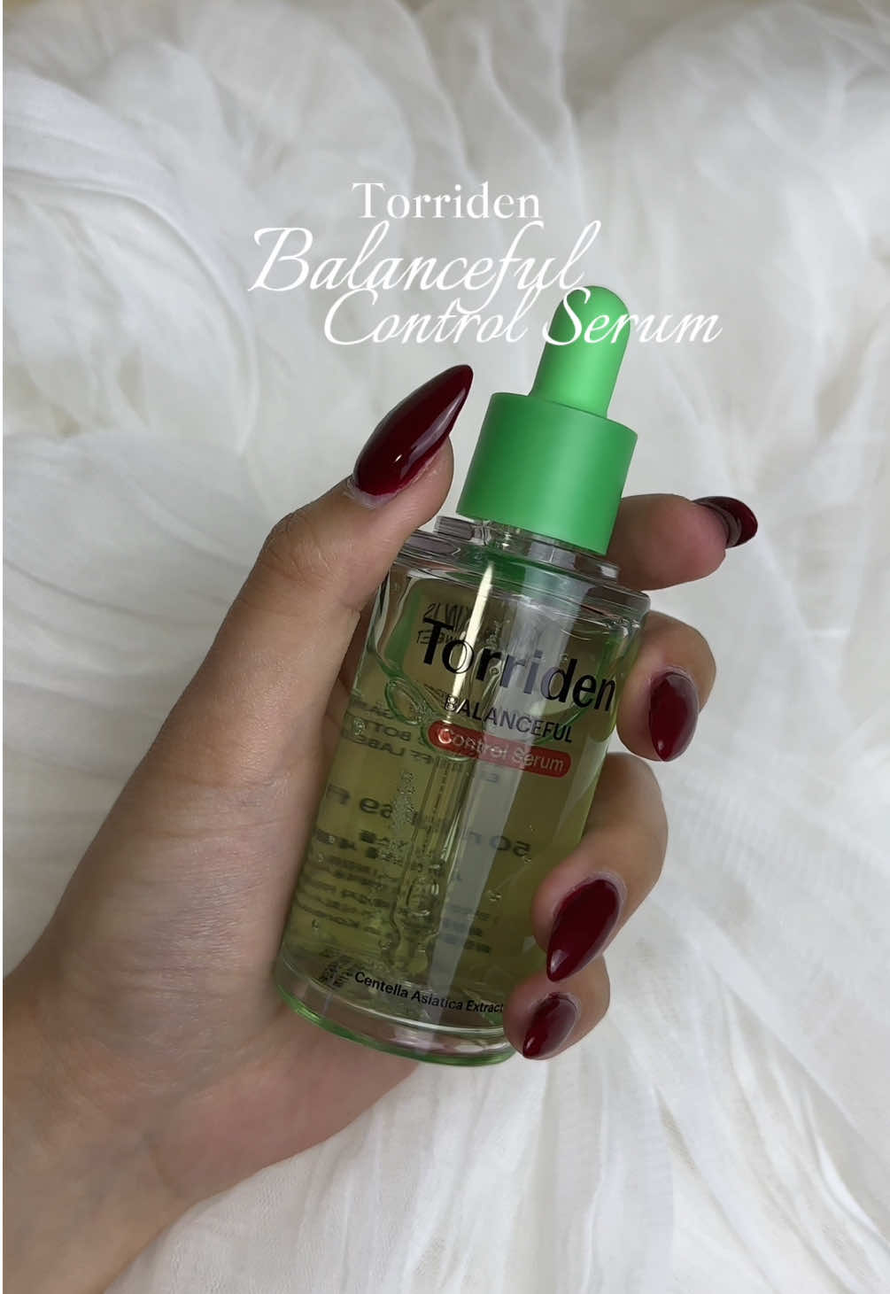 my skin said thank you after introducing this serum in my routine @Torriden SG #torriden #balancefulcontrolserum #calming #soothing #hydrating 