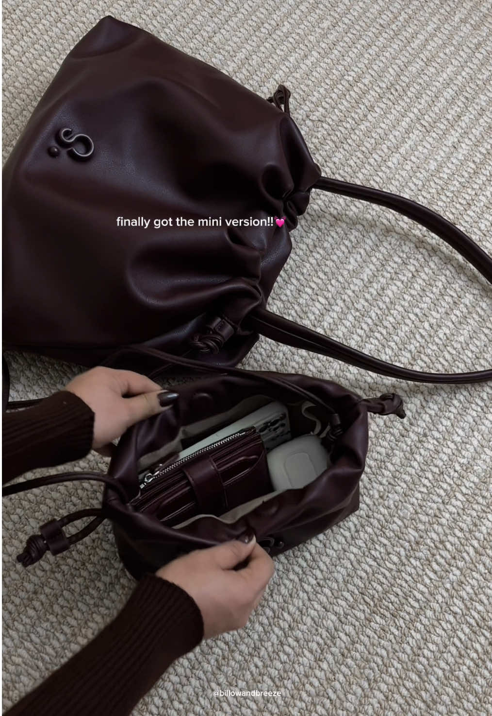 ganda!!🥺 #slingbag #drawstringbag #cloudbag #mumuselect #bag 