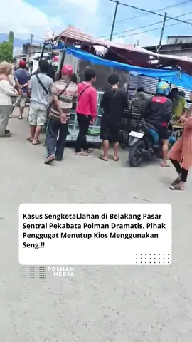 Puluhan kios pedagang yang terletak di belakang Pasar Sentral Pekabata, Kecamatan Polewali, Kabupaten Polewali Mandar (Polman), mendadak tidak dapat beroperasi setelah pihak penggugat sengketa lahan melakukan (Kamis, 30 Oktober 2025).   