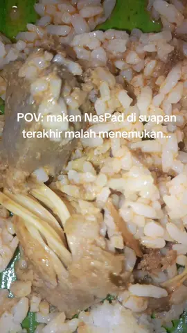 btw itu j4n1n apa?😶 #makan #nasipadang #legend  #janin #speechless 