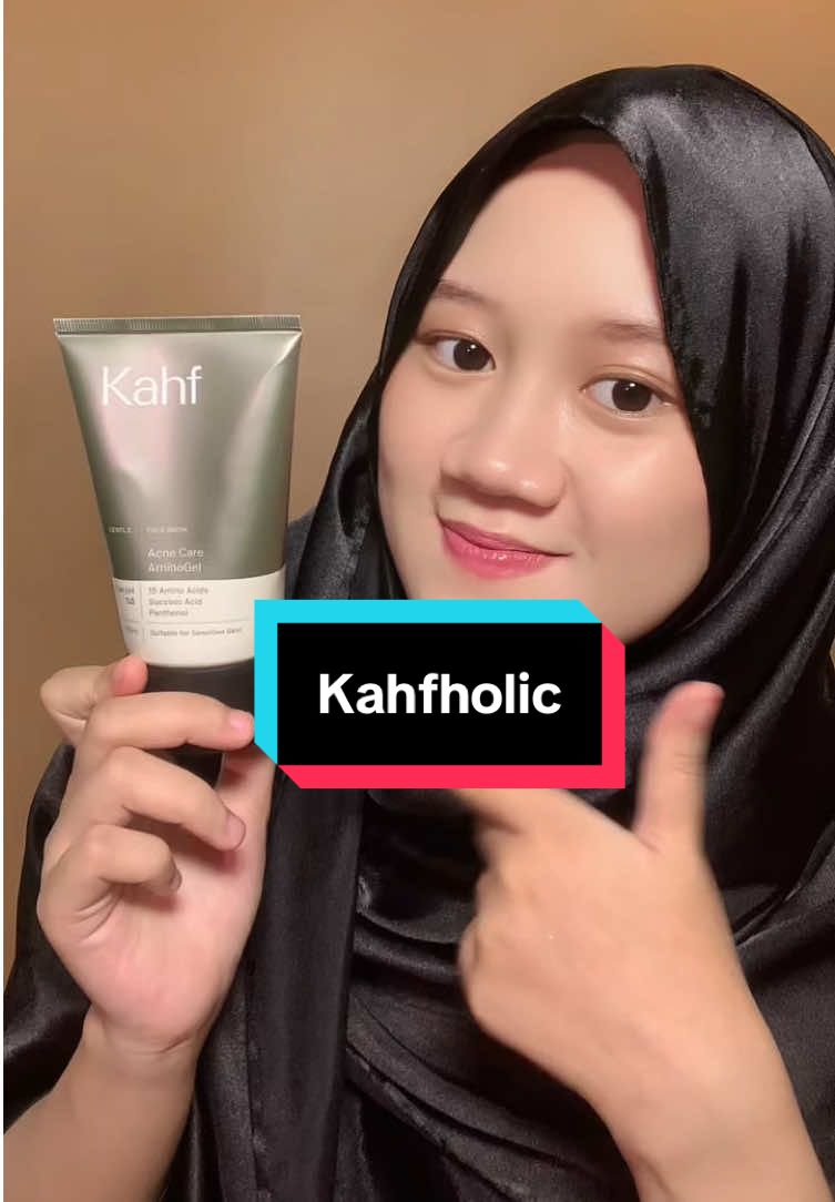 Rahasia glowingnya paksu🤭😍  #kahf #kahfamino #kahffacewash #sensitiveskin #lowph2 