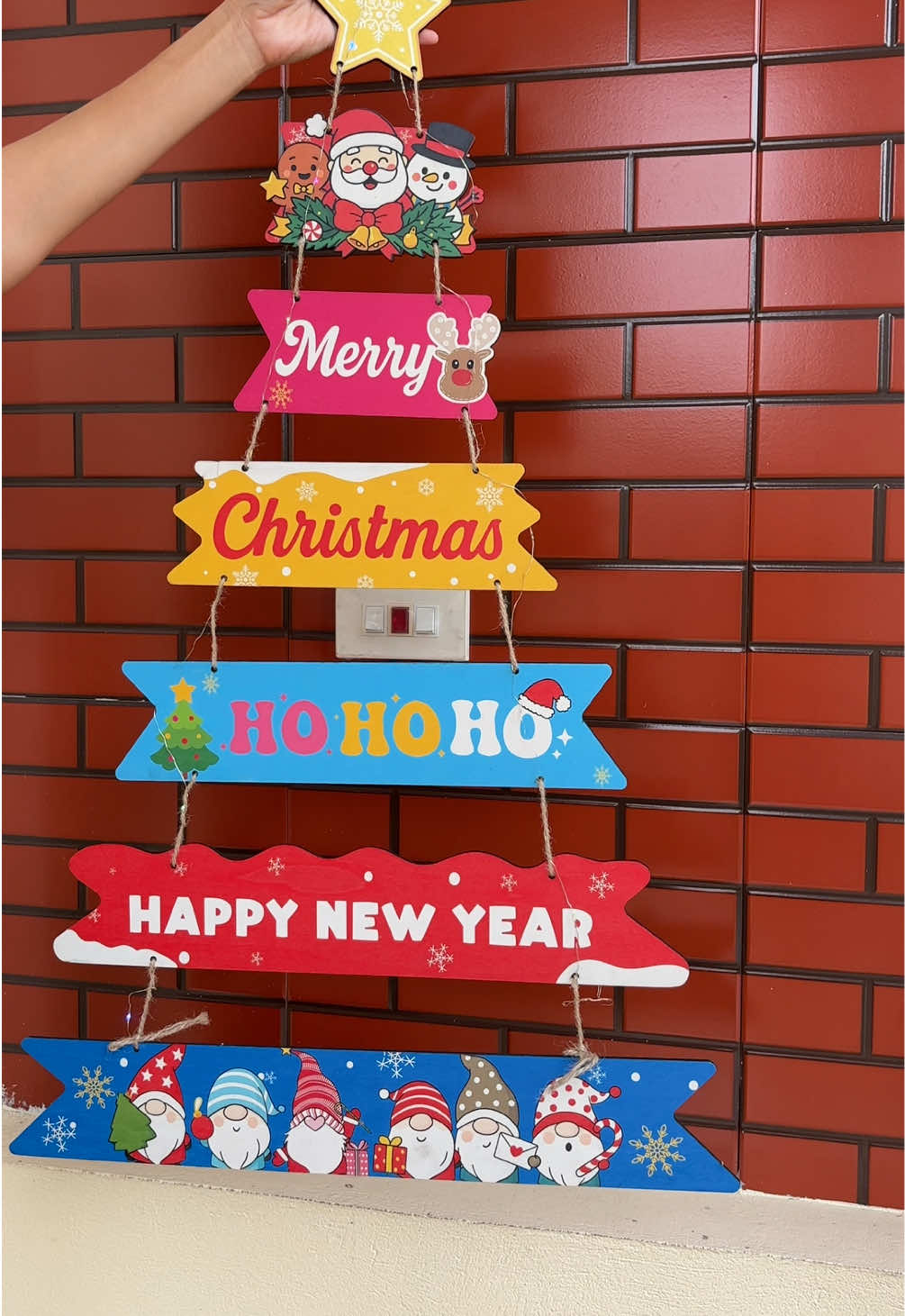 Set cây thông treo tường Bách Mộc #caythongnoel #trangtrigiangsinh #noel #noel #xh 