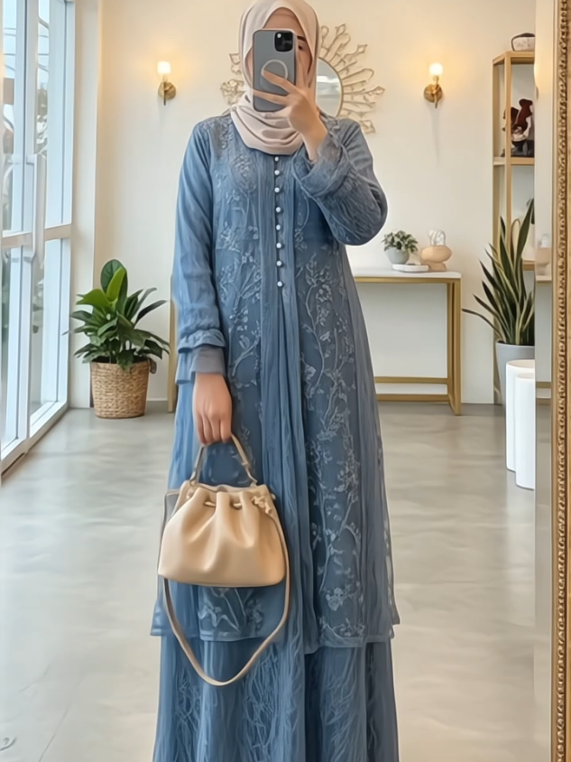 cantiikkk😍 #dress #dresscantik #dressbrukat #dresslebaran #dresskondangan 