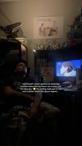 this was a really good film  . . #herblueskyanime #herbluesky #animerecommendations #weebshit #romanceanime 