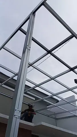 pemasangan kanopi di pgm 2 mangunharjo  semarang #bintangjayasteel 