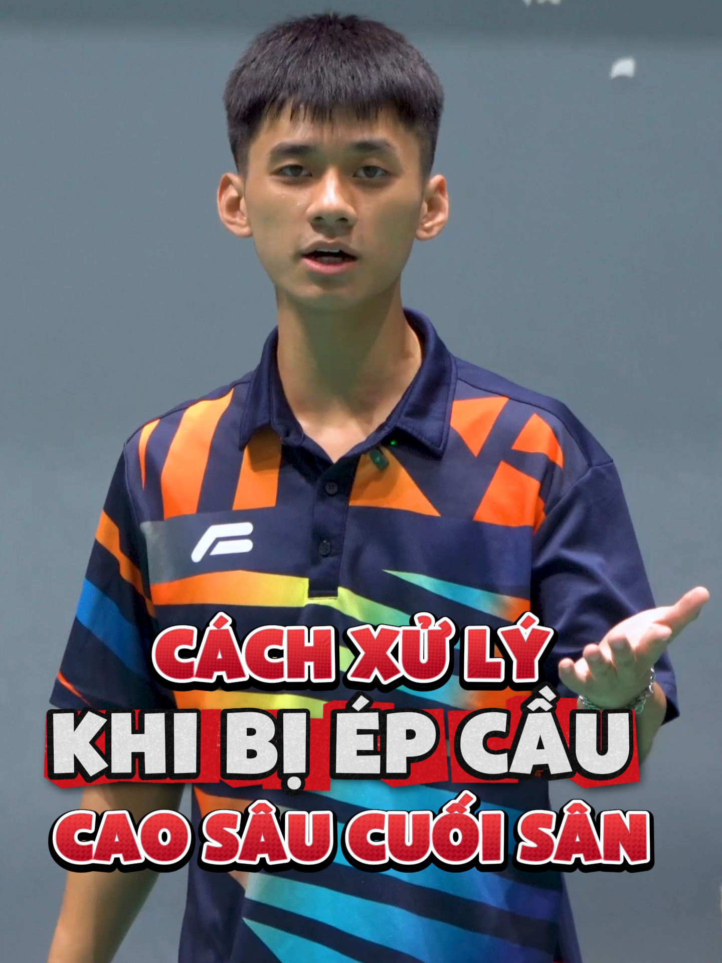 Xử lý khi bị ép cầu cao sâu cuối sân. Bạn đã biết cách xử lý chưa? #fbshop #hvcl_fbshop #badminton #caulong #kythuatcaulong