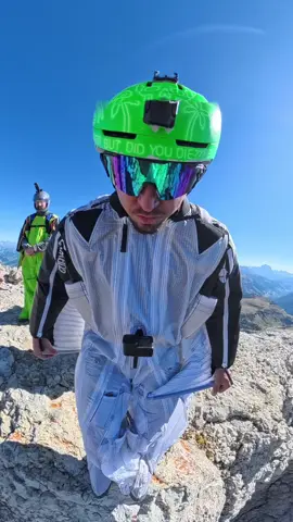 Piz Italy Dolomites Wingsuit BASE jumping flights up in Italy #shorts #fyp #mountain #fly #extreme 