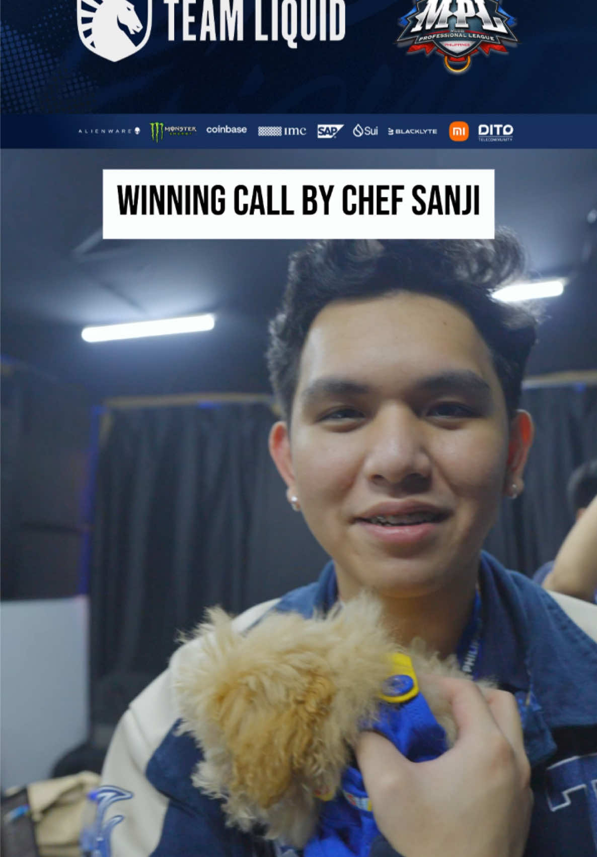 Everyone doing their best Sanji impression during his winning call 😂 #LetsGoLiquid #TeamLiquidPH #MPLPhilippines
