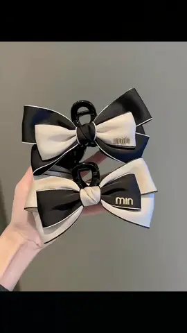 Kẹp tóc nơ chữ min #kepcangcua #keptocxinh #linhshop68 