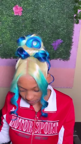 double frontal ponytail x custom color pt.2 😍🧜🏾‍♀️ using two 13x4 frontals and a 20in” body wave bundle in color #613 from @Virgin hair outlet 😍 #hair #frontalponytail #wiginfluencer #fyp @StylesBySha 🧚🏾‍♀️ 