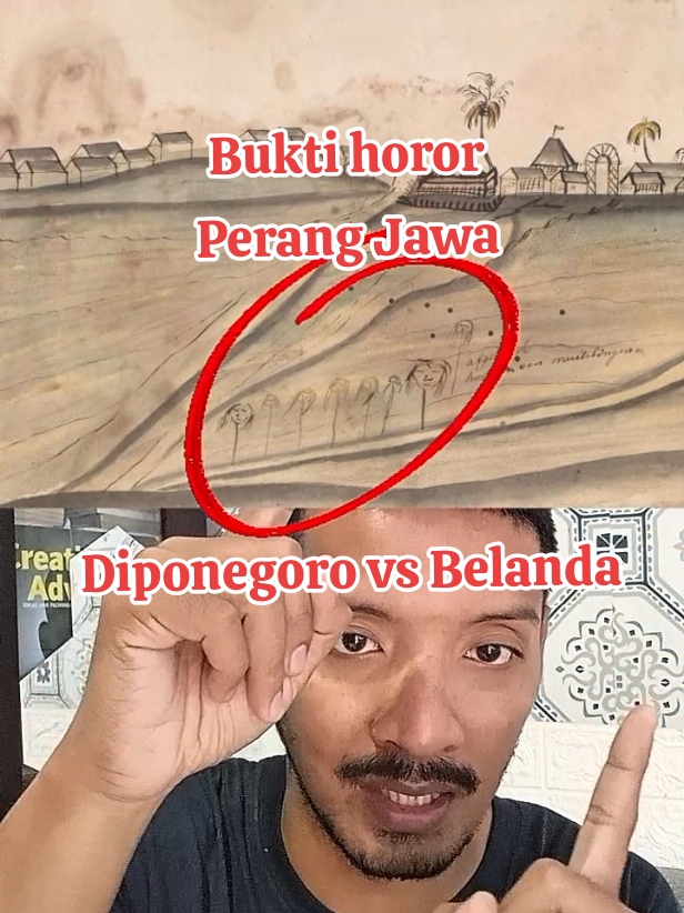 Dikira gambar anak-anak ternyata ini horor juga!  follow @historitur dan mari kita jalan jalan ke masa lalu.  #horor #halloween #diponegoro #perangjawa #pangerandiponegoro 